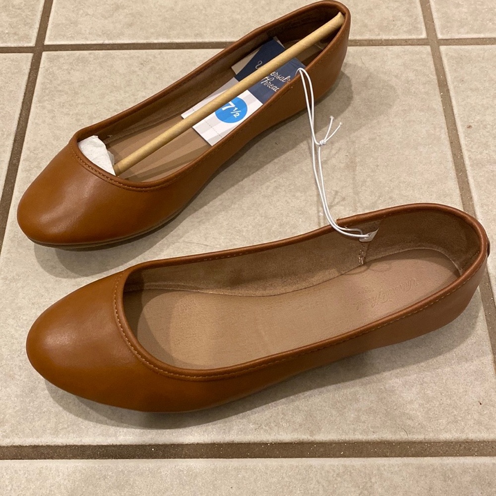 Cognac flats